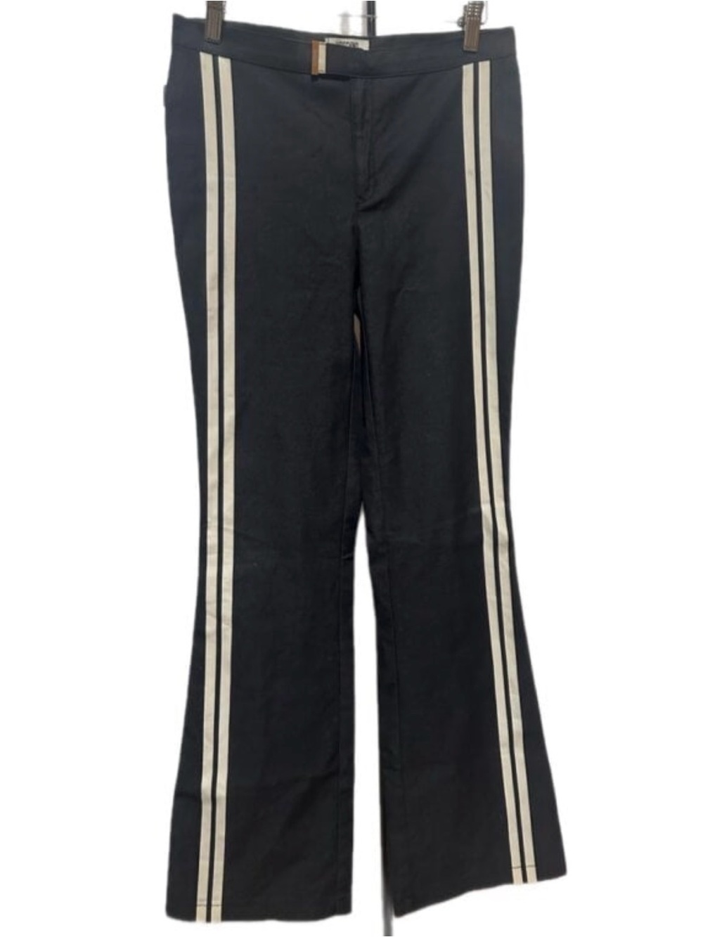 Vintage Moschino Dark denim Pants with Side stripes